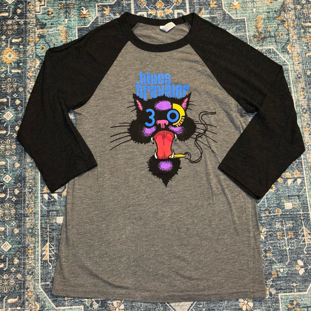💎RARE💎🆕BLUES TRAVELER 30th Anniversary Tour T-Shirt, Size Unisex Small